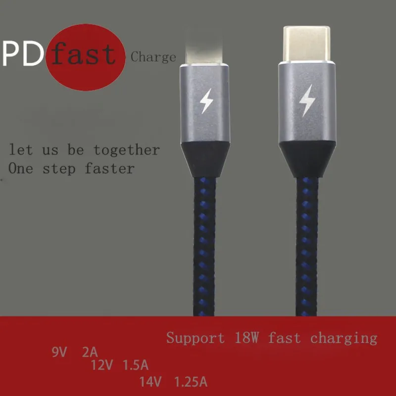 USB-C Зарядное устройство кабель Быстрая зарядка PD Мощность кабеля для передачи данных кабель для передачи данных для IPhone X/8/8 Plus IPad IPod аксессуары