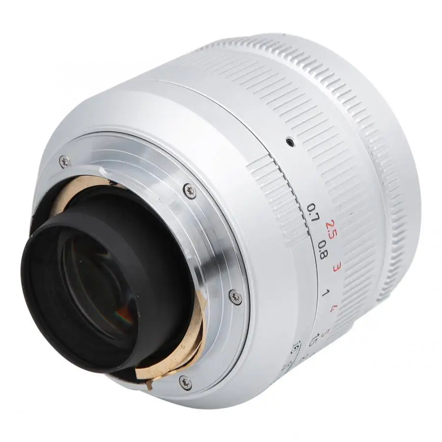 7artisans 50mm F1.1 lentille Fixed Mirrorless Camera Lens for Leica M Mount M3 M5 M6 M7 M8 Cameras cam len accessories new