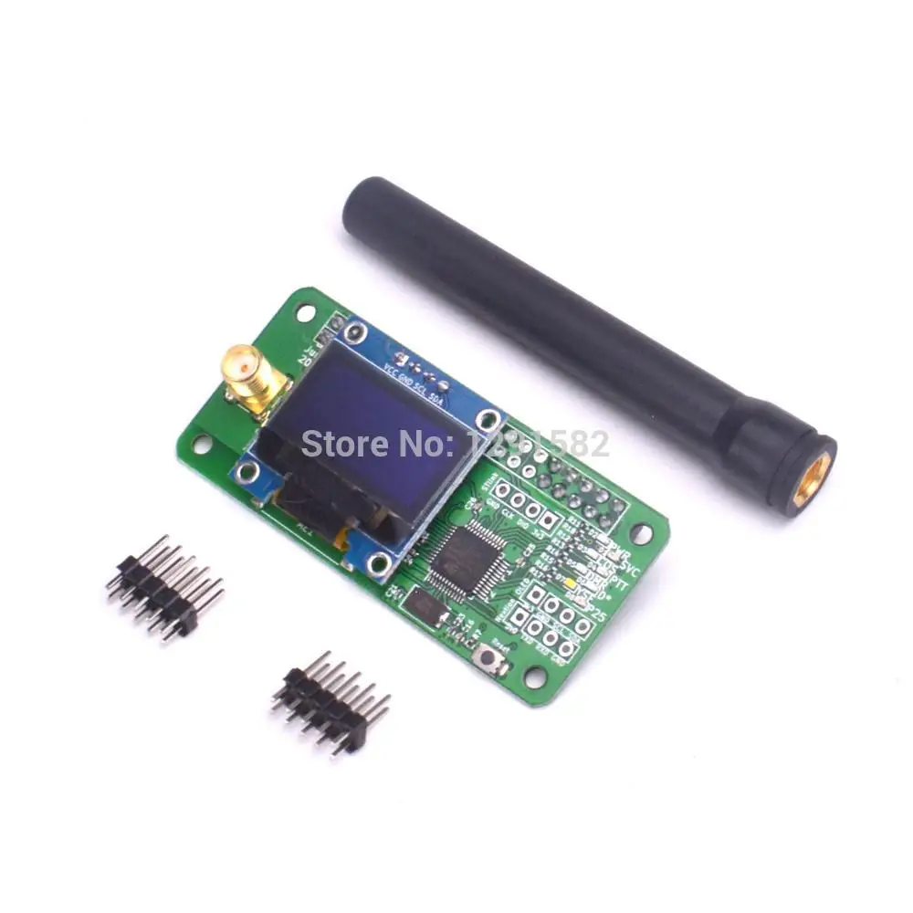 Jumbospot MMDVM Поддержка точки доступа P25 DMR YSF+ raspberry pi+ OLED+ антенна+ черный чехол+ 16G TF карта готов к QSO