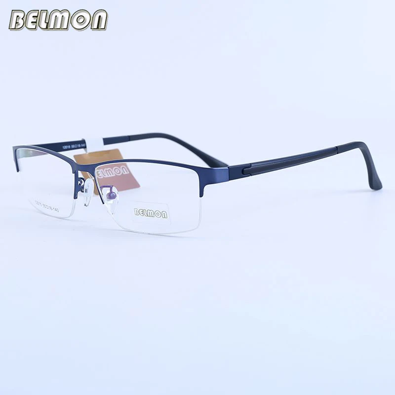 

Belmon Eyeglasses Frame Men Computer Optical Prescription Myopia Nerd Clear Lens Eye Glasses Spectacle Frame For Male 12015