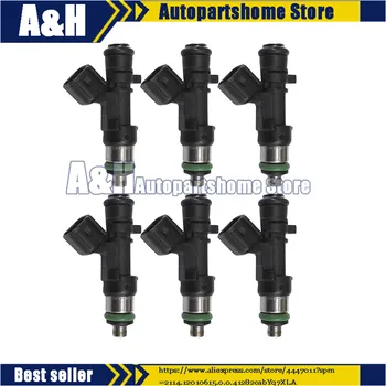 

6Pcs Fuel Injectors( 4 Holes) for 2005-2010 Dodge Chrysler 2.7L/3.5L /4.0L 4591986Aa 0280158028