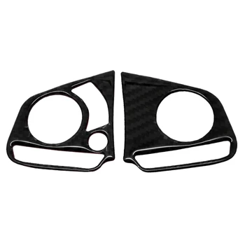 

Carbon Fiber Sticker Steering Wheel Trim Button Switch Frame Cover Sticker for Honda Civic 10Th (High Configuration)