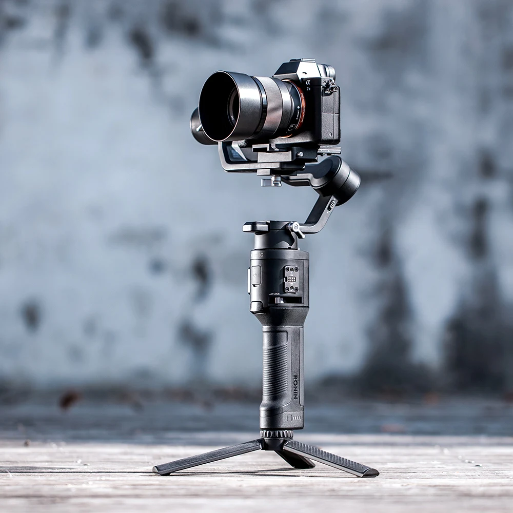 

PGYTECH T2 Alloy Aluminum Tripod Metal Top Handle Grip For GoPro Hero 8/7/6/5 DJI OSMO Mobile 2 3 Gimbal Accessories