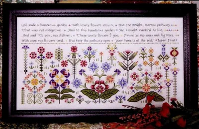 

WY Top Quality Lovely Counted Cross Stitch Kit counted embroidery cross stitch Beautiful Garden