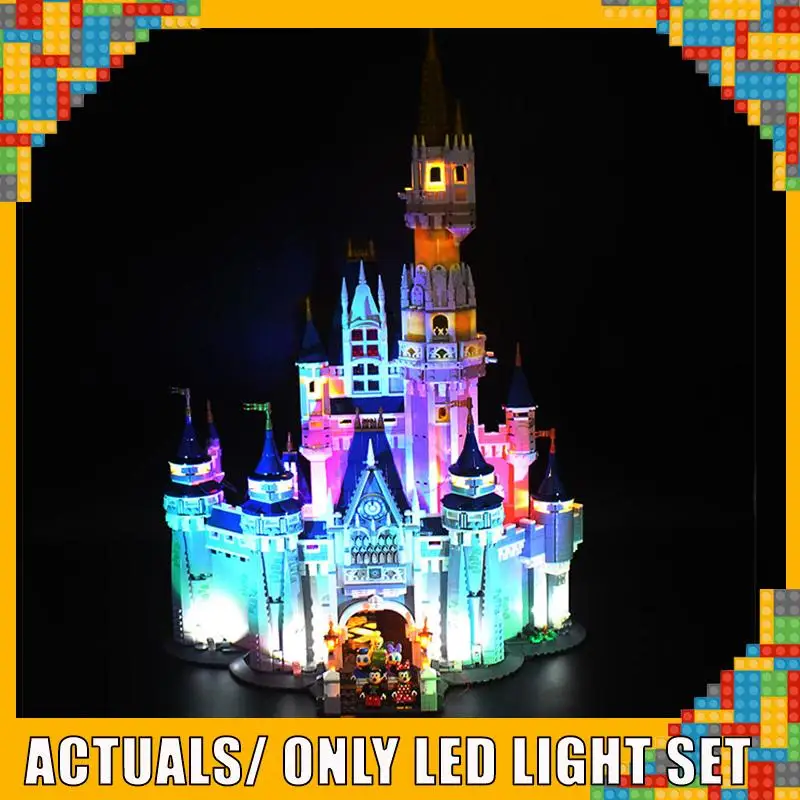 

Led Light For 16008 LegoSet Idea 71040 Fairy Tale Castle Building Blocks Bricks Model (Not Include Blocks Set)