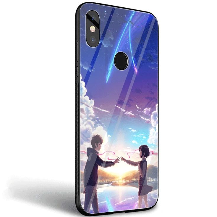 Мобильный чехол для телефона, стекло для Xiaomi Note F1 A1 A2 4X5X6X9 5 6 7 Pro, чехол с вашим именем - Цвет: G2