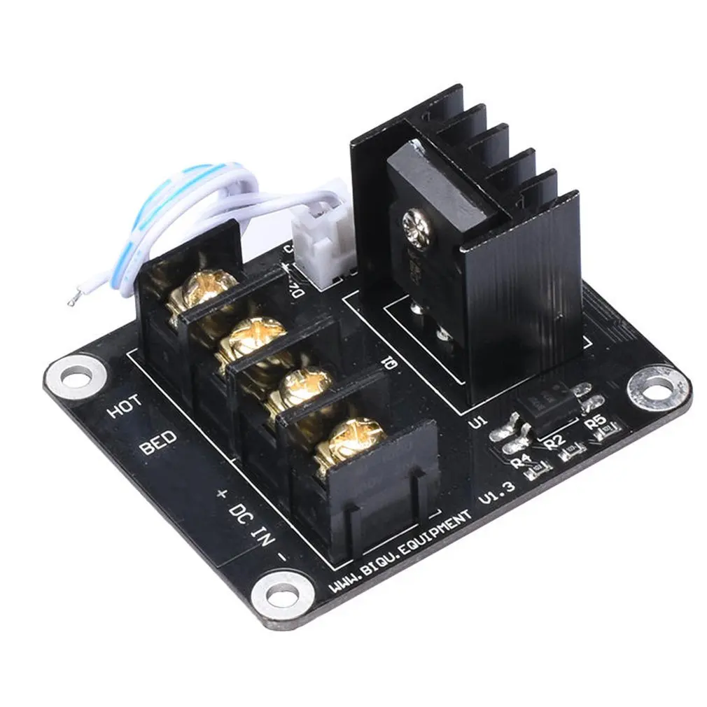 2pin 3D Горячая кровать принтер модуль питания/фокус MOSFET Модуль расширения свинца с
