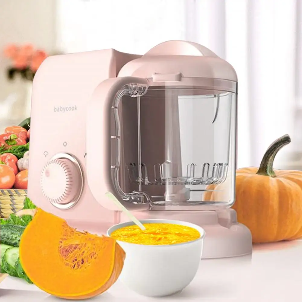 

Portable Juice Environmental Protection PP and Stainless Steel Blender Household Fruit Mixer Baby Food Kitchen Tools Durable