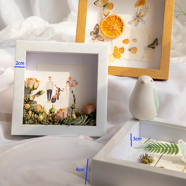 Glass Collection Display Supplies  Picture Frame Frame Dried Flower - 3d  Photo Frame - Aliexpress