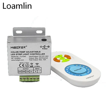 

Milight FUT040 Dual White LED Strip Controller RF Remote 433MHz For LED Strip Light Tape DC 12V -24V