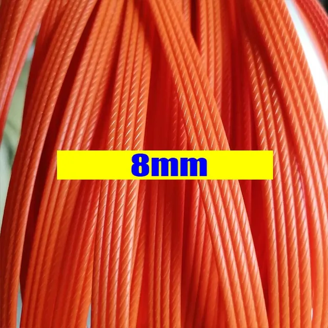 82 Types 10 Meters PE Flat Round Synthetic Rattan Material DIY Weaving Rope Knit Repair Furniture Bed Sofa Chair Table Basket 34