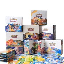 Tarjeta de Pokemon en inglés de 9 piezas, espada y Escudo de batalla, completamente sellada, caja de venta al por menor, tarjeta de Pokemon de cielo cambiante, regalos para niños