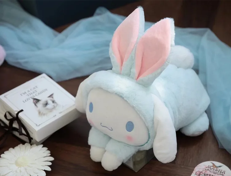 Милый My Melody da er gou поворотный Банни бумага мягкая игрушка мультфильм кролик уха кукла диспенсер ткани чехол 0,28