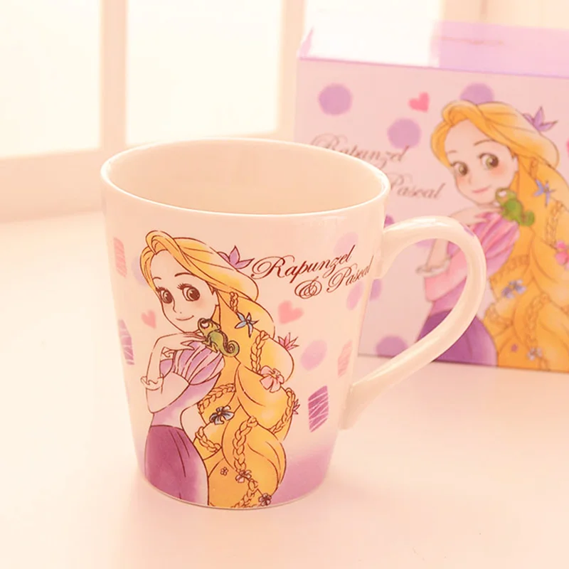 Disney красивая принцесса Рапунцель Стич Русалка Ариэль История игрушек вода молоко кофе сок кружка чашка керамическая чашка коллекция
