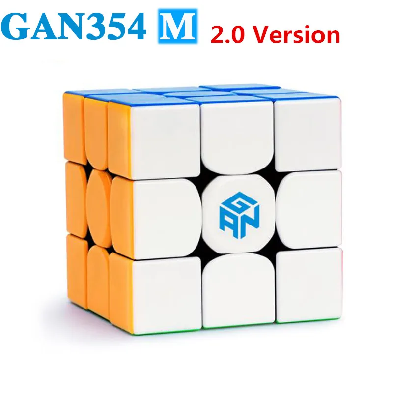 GAN 354 M 3x3 Магнитные Головоломки магический куб GAN354 Профессиональные скоростные