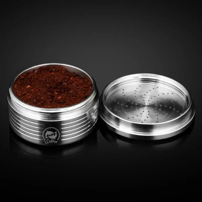 Молочной пены Кофе фильтры для Nescafe combinacapsule многоразового Кофе капсулы Pod Нержавеющая сталь кофейные фильтры для многократного использования
