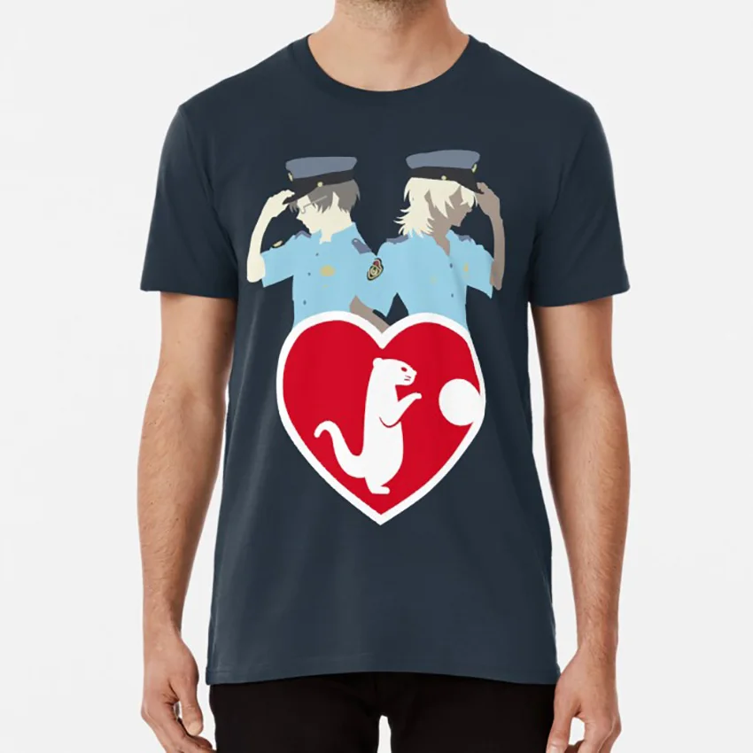 Sarazanmai - Reo &amp Mabu футболка sarazanmai Аниме Манга вектор минималистский kuji toi jinnai enta yasaka
