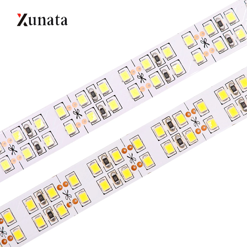 Светодиодная лента SMD2835 5 м 12 В постоянного тока 240 светодиодов/м гибкая