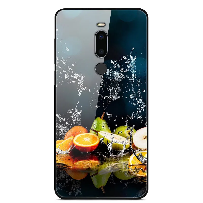 32 Чехол для Meizu M8, закаленное стекло, жесткая задняя крышка для Meizu M8 M 8, мягкий чехол для телефона, бампер для MeizuM8, защитный чехол 5,7 дюйма - Цвет: 32
