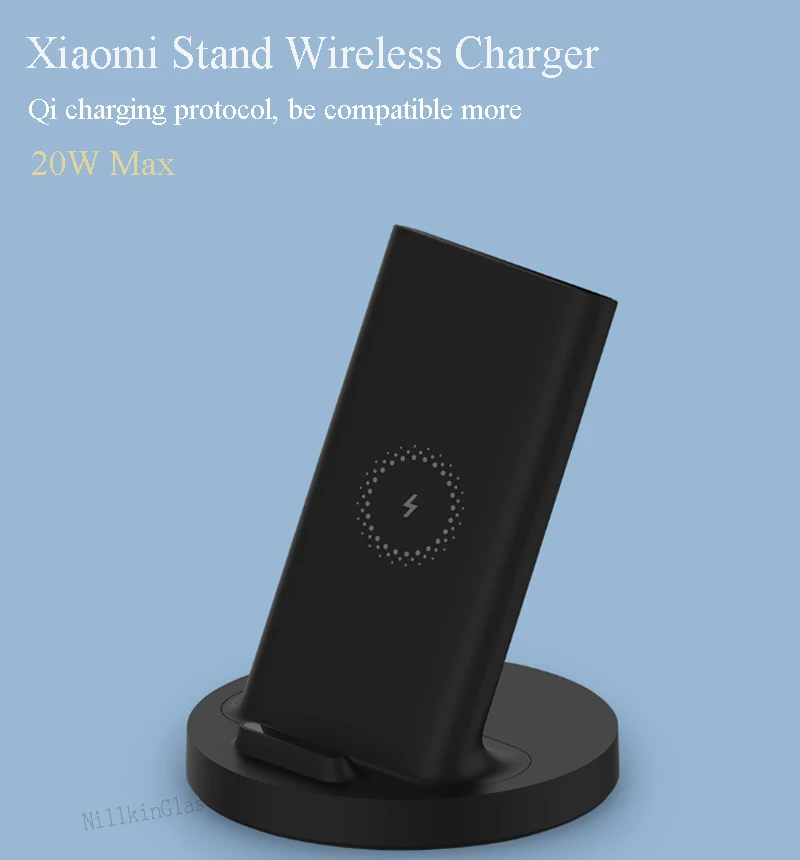 Xiaomi mijia официальное обновление беспроводной Быстрая зарядка 20 Вт макс стерео зарядное устройство для iPhone samsung huawei redmi мобильный телефон Универсальный