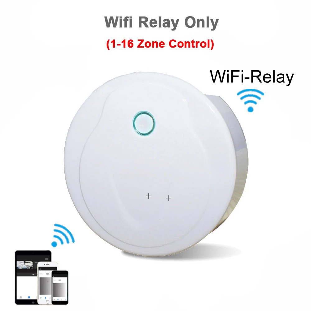 Wifi Relay Only Мини RGB светодиодный контроллер 12 В 24 В DC RF 2,4G беспроводной пульт дистанционного управления умный Wifi 3 канала RGB контроллер для светодиодной ленты светильник V3-W - Цвет: Wifi Relay Only