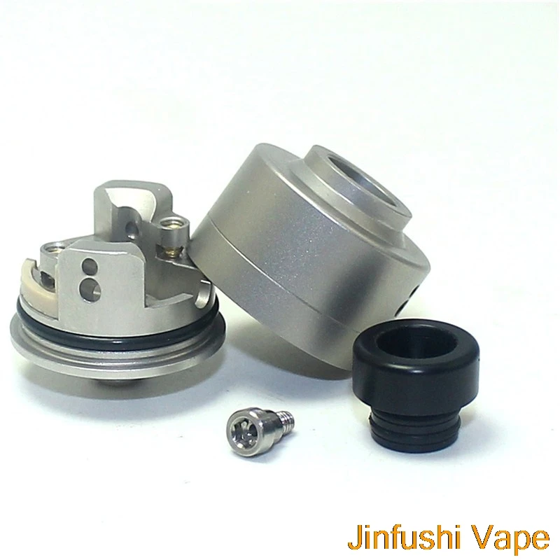 

New Style Haku Venna RDA 316 SS Bottom Fill Atomizer Tank 22mm Diameter E Cigarette Vaporizer with BF Pin For 510 Thread Box Mod