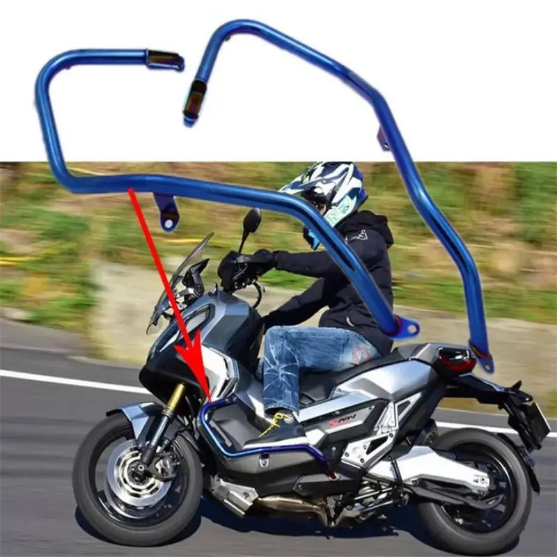 Для HONDA X-ADV 1 Пара мотоциклетный бампер из нержавеющей стали мотоциклетная рама обтекатель защита бар Защита от падения