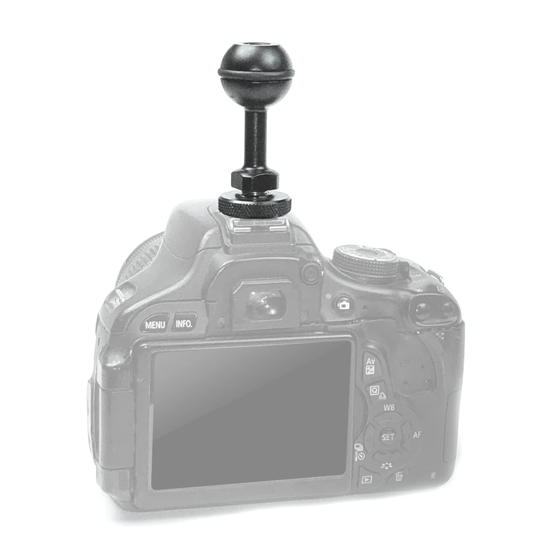 Staffa In Lega Di Alluminio 1/4 Per Insta360 X4, Adattatore Con Connettore Cold Shoe E Attacco Magnetico, Per Action Cam E Accessori