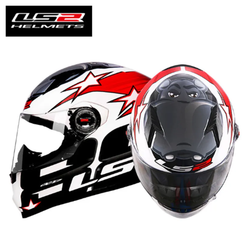 LS2 FF358 полный шлем rcycle moto casco Мужской Женский шлем Съемный и моющийся внутренний коврик capacete ls2 - Цвет: 2