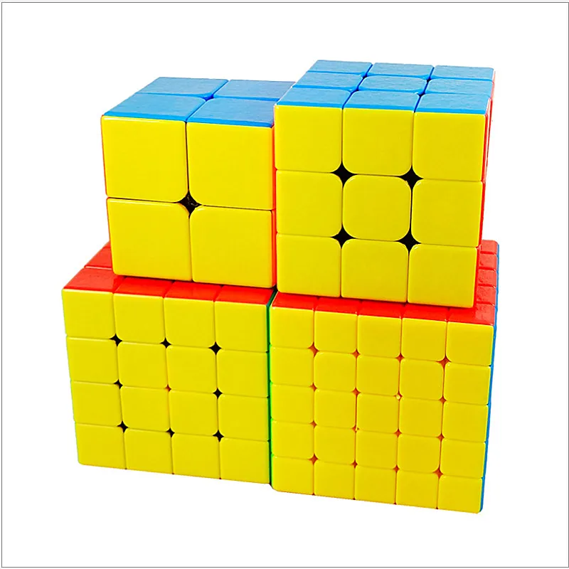 Shengshou драгоценными камнями 2x2/oneplus 3/OnePlus x 3 4x4 5x5 матовая поверхность, Магический кубик, 3x3x3, 4x4x4, 5x5x5, 2x2x2 головоломки куб Подарочная коробка развивающие игрушки для мальчиков