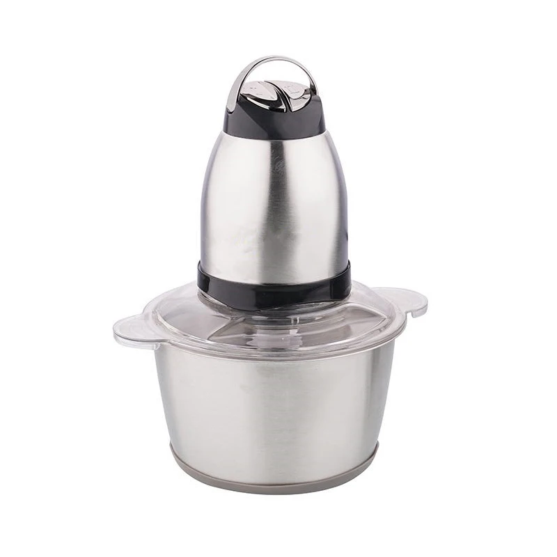 

2L Powerful Meat Grinder Multifunctional Household Electric Food Processor Stainless Steel Meat Cutter Blender Chopper Electric