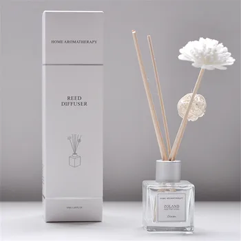 

Household Relaxing Fragrance Aromatherapy Oil Diffusers Reed Sticks Glass Bottles Home Party Desktop Scented Rave Decor 50 ML