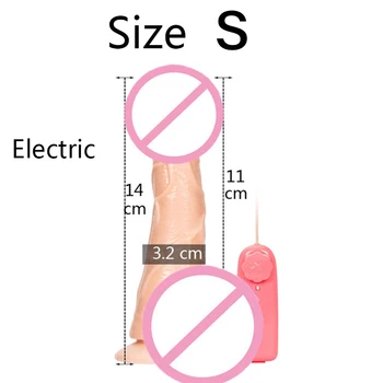 Dildos Sex Toys Adult Toy Realistic Dildo The Battery Vibrates The Penis Dildo Machine Fast Logistics Dildo for Women 5