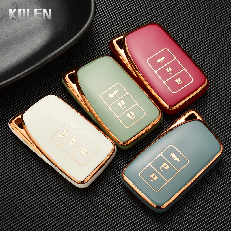 Tpu Car Remote Key Case Shell Cover Fob Per Lexus Nx Is Rx Es Gx Lx Ls Ux Nx Gs 200 260 300 350 Nx200 Nx300 Rx350 Es300 Keyless