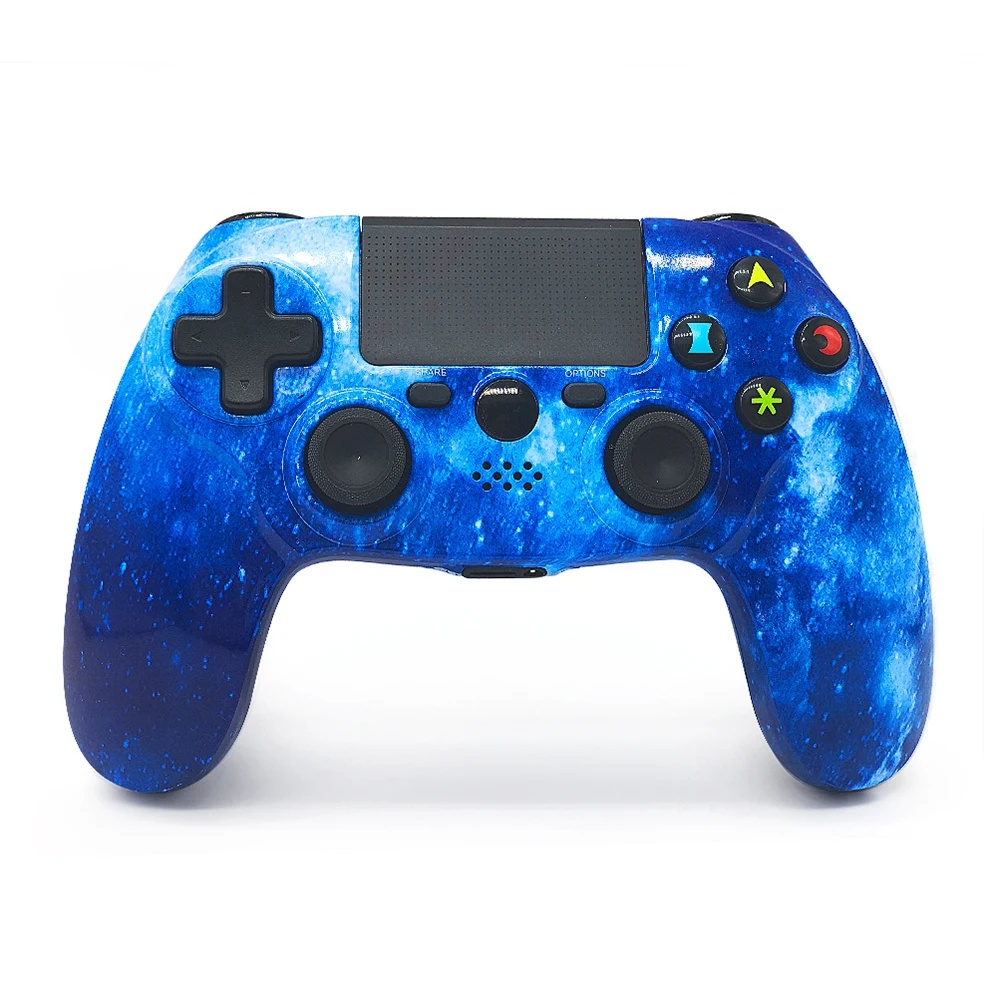 Star blue K ISHAKO DOUBLE SHOCK4 для Playstation4/ПК/ноутбуков/PS tv/SMART tv Gampad контроллер Bluit-in и динамик - Цвет: Star blue