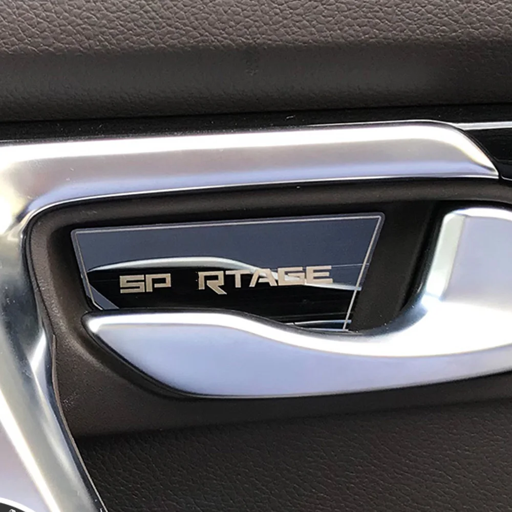 Для KIA Sportage R SL Автомобильная накладка на дверь под ручку блестки интерьерные специальные модифицированные декоративные наклейки автомобильные аксессуары
