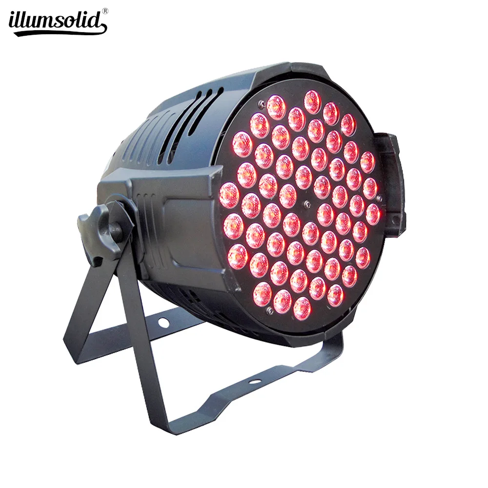

Aluminum LED Par 54x3W RGB 3in1 LED Par Can Par 64 led spotlight dj projector wash lighting stage lighting