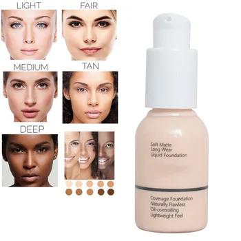 

Matte oil control concealer foundation BB cream long-lasting concealer repairing oil control liquid foundation
