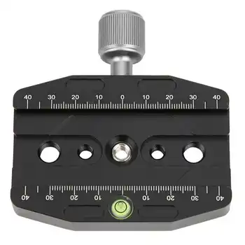 

CL-90N Aluminum Alloy Quick Release Plate Clamp CNC Machining for Tripod Monopod Compatible for AS RRS Accessories
