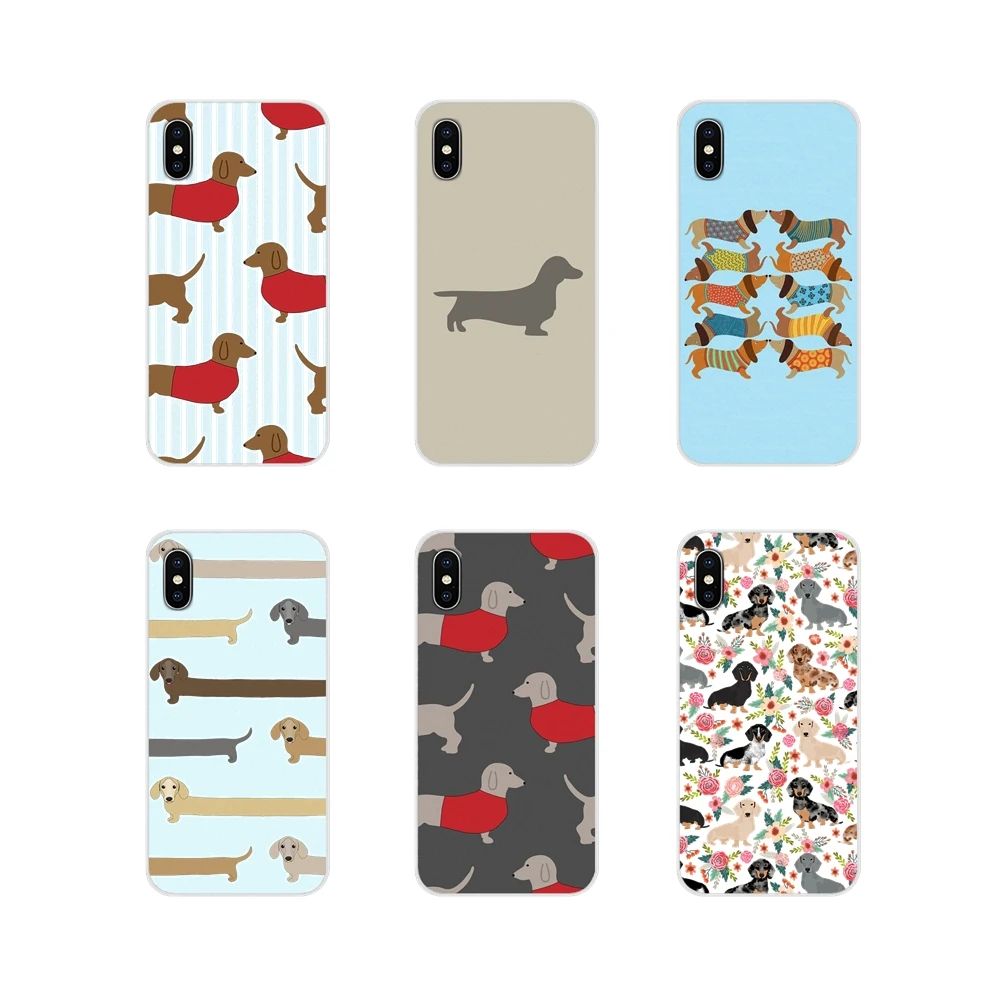 Аксессуары чехлы для телефонов Samsung A10 A30 A40 A50 A60 A70 Galaxy S2 Note 2 3 Grand Core Prime Animals Dogs такса