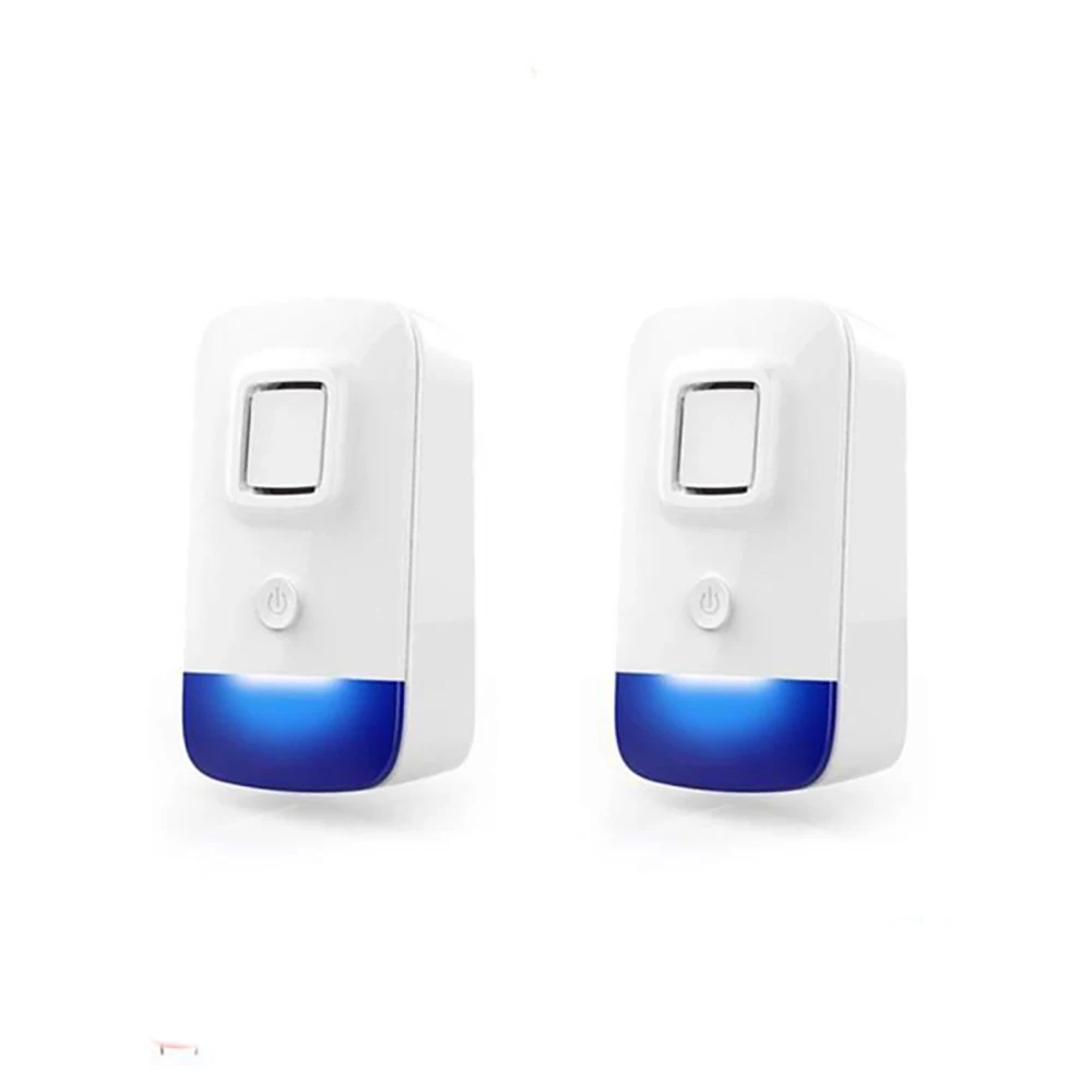 

2pcs Electronic Ultrasonic Repeller Anti Mosquito Insect Repeller Mouse Cockroach Pest Reject Repellent Indoor Pest Controller
