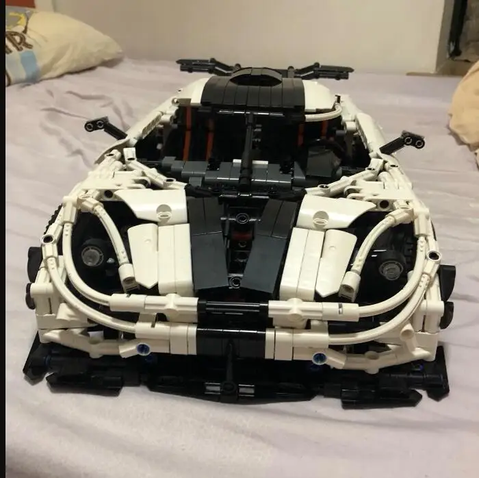 

IN STOCK 23002 3136pcs Super Sports Racing Car legoinges 42056 Model City Race Building Blocks Set MOC Technic Car Bricks Toys