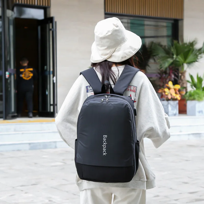 

New Style Casual Travel Backpack MEN'S Computer Bag Outdoor Large-capacity Backpack College Student School Bag Customizable Logo