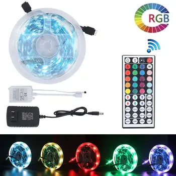 

LED Flexible LED String Waterproof Party Super Bright Backlight LED Strip Night Lamp Multi Color 44 Keys Kitchen Home Lighting