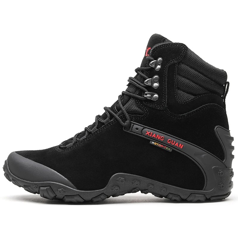 Black for Women XIANGGUAN/мужские спортивные тактические ботинки; походная обувь; износостойкие кроссовки для кемпинга; Водонепроницаемая женская обувь; 86991 - Цвет: Black for Women