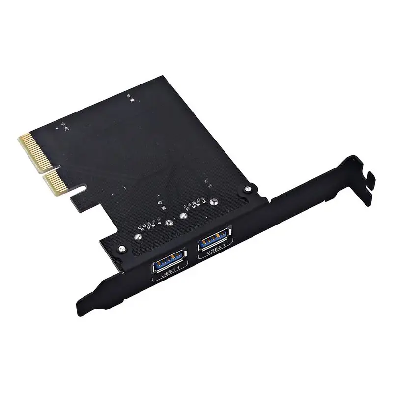 PCI E Express для USB 3 1 Gen 2 (10 Гбит/с) тип A + Тип C Плата расширения Asmedia чипсет Windows 7/8/8 1/10/Linux