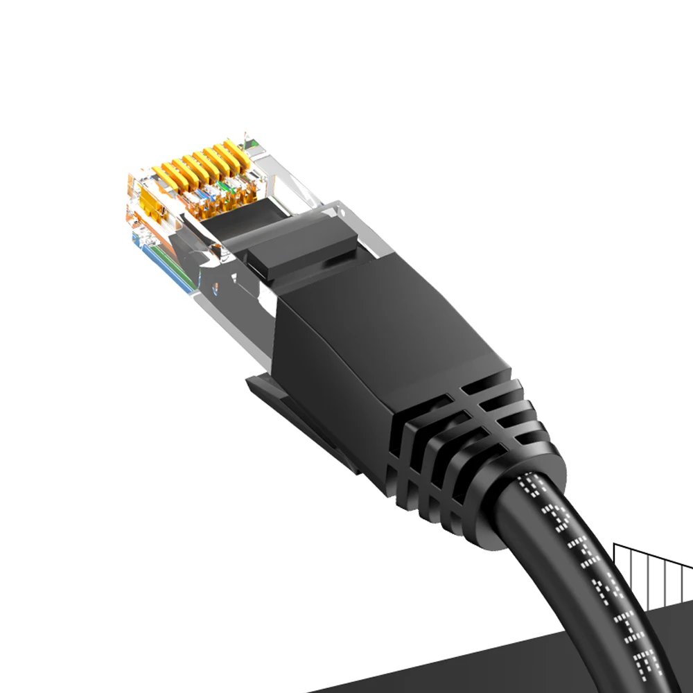 Сетевой кабель CAT6 UTP 20 метров 24AWG * 4P открытый Высокоскоростной Ethernet Кабель линия м