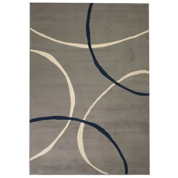 

Vidaxl teppich modern Kreise 180x280 cm Grau