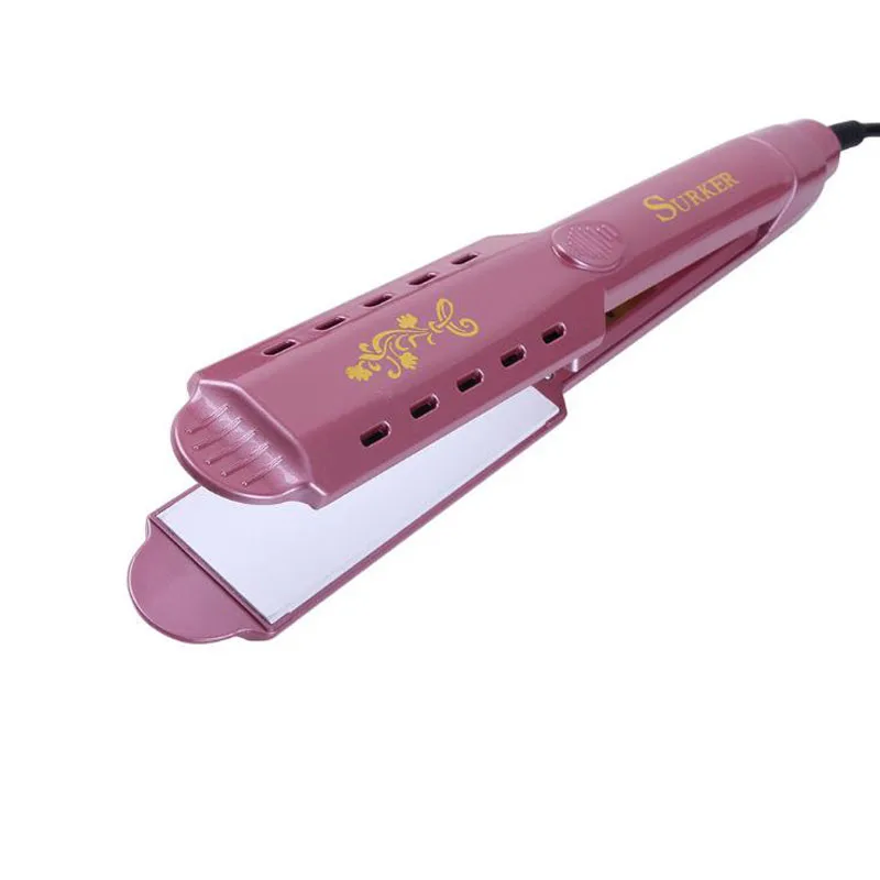 Surker plancha eléctrica para el cabello, alisador de SK 9202, cuidado del  cabello, panel de cerámica, temperatura constante, uso en seco/húmedo| Planchas de pelo| - AliExpress