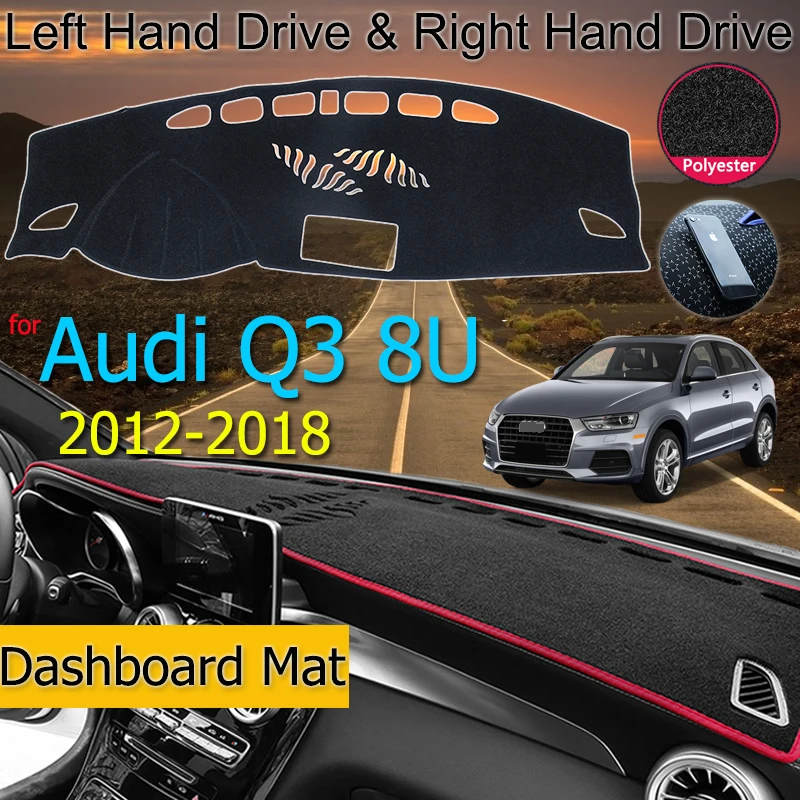 Противоскользящий коврик для Audi Q3 8U 2012 ~ 2018 накладка на приборную панель